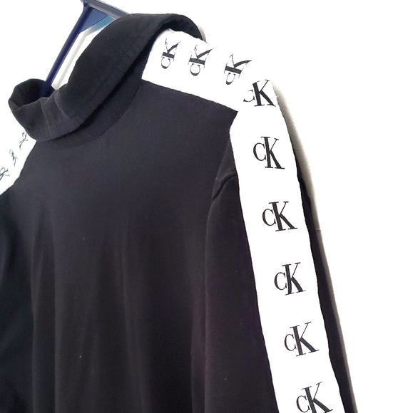 Calvin Klein Jeans Black Polo Short XL - Picture 5 of 9